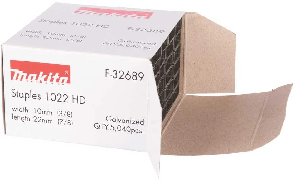 Makita Kabės 10x22mm, 5040vnt. F-32689