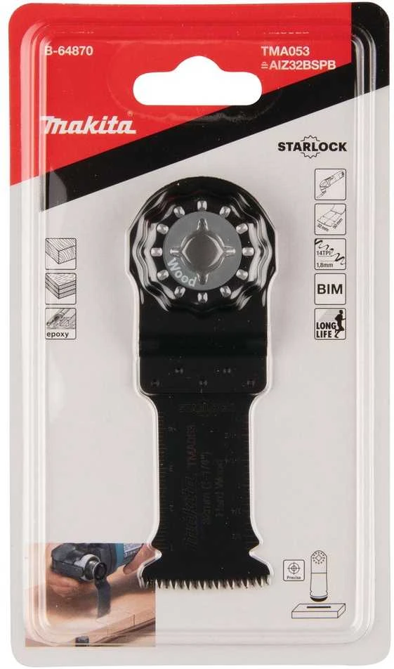 Makita Įgilinamieji pjovimo diskai 32mm B-64870
