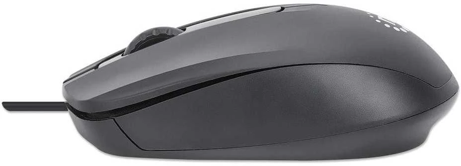 Pelė Manhattan MANHATTAN Comfort II Optinė USB-Pelė juoda