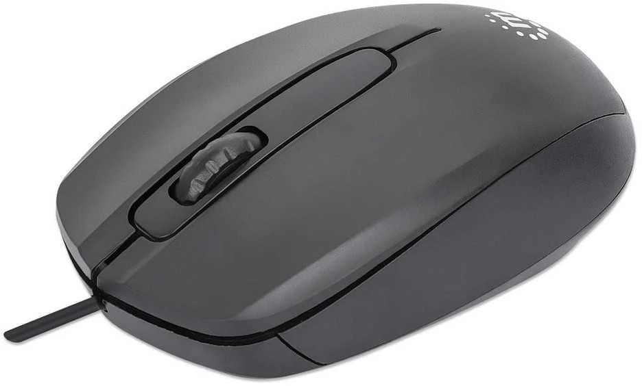 Pelė Manhattan MANHATTAN Comfort II Optinė USB-Pelė juoda