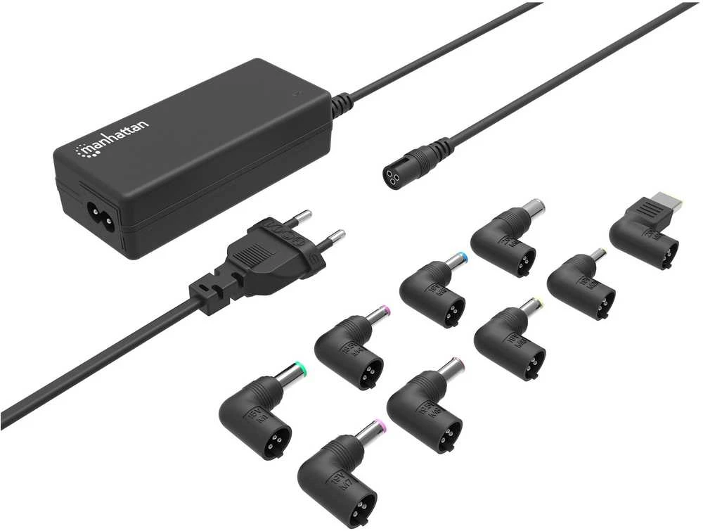 Nešiojamojo kompiuterio maitinimo adapteris Manhattan 60 W, Wiele wtyczek, 4 A, 20 V (180962)