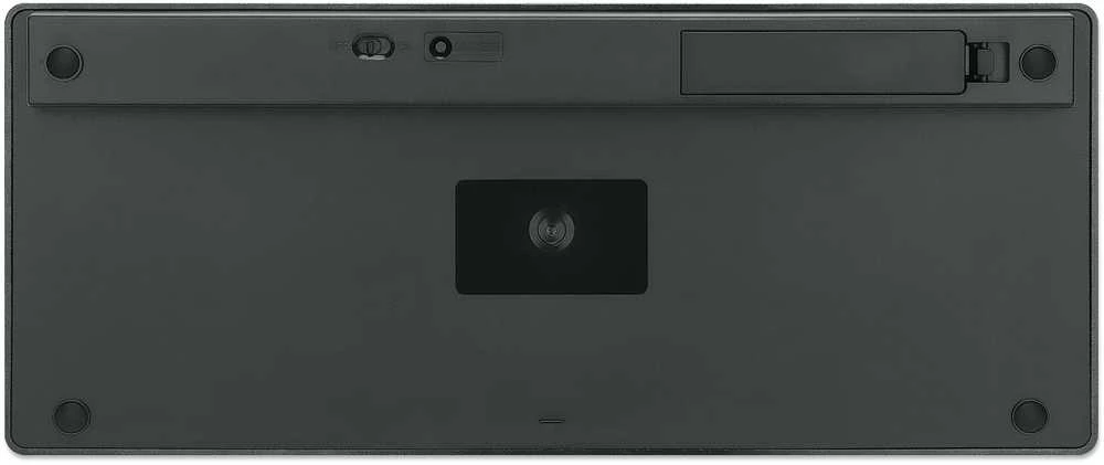 Klaviatūra MANHATTAN Slim Funktastatur anthrazit Bluetooth 3.0/2.4GHz