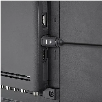 Kabelis Manhattan Toslink - Toslink 1m juoda (356060)