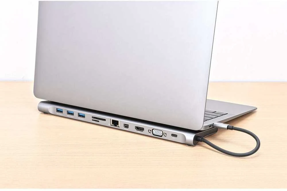 „Manhattan 11-in-1“ USB-C dokas / replikatorius (130578)