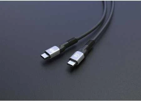Kabelis USB Manhattan USB-C - USB-C 1 m Juodas (356374)