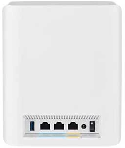 Asus | Trijų dažnių „WiFi 7 Smart AiMesh“ maršrutizatorius | „ZenWiFi BT10“ (2 vnt.) | 802.11be | 18000 Mb/s | Ethernet LAN (RJ-45) jungtys 3 | Tinklo palaikymas: Taip | MU-MiMO: Ne | 4G/5G | Antenos tipas: Vidinė | 1