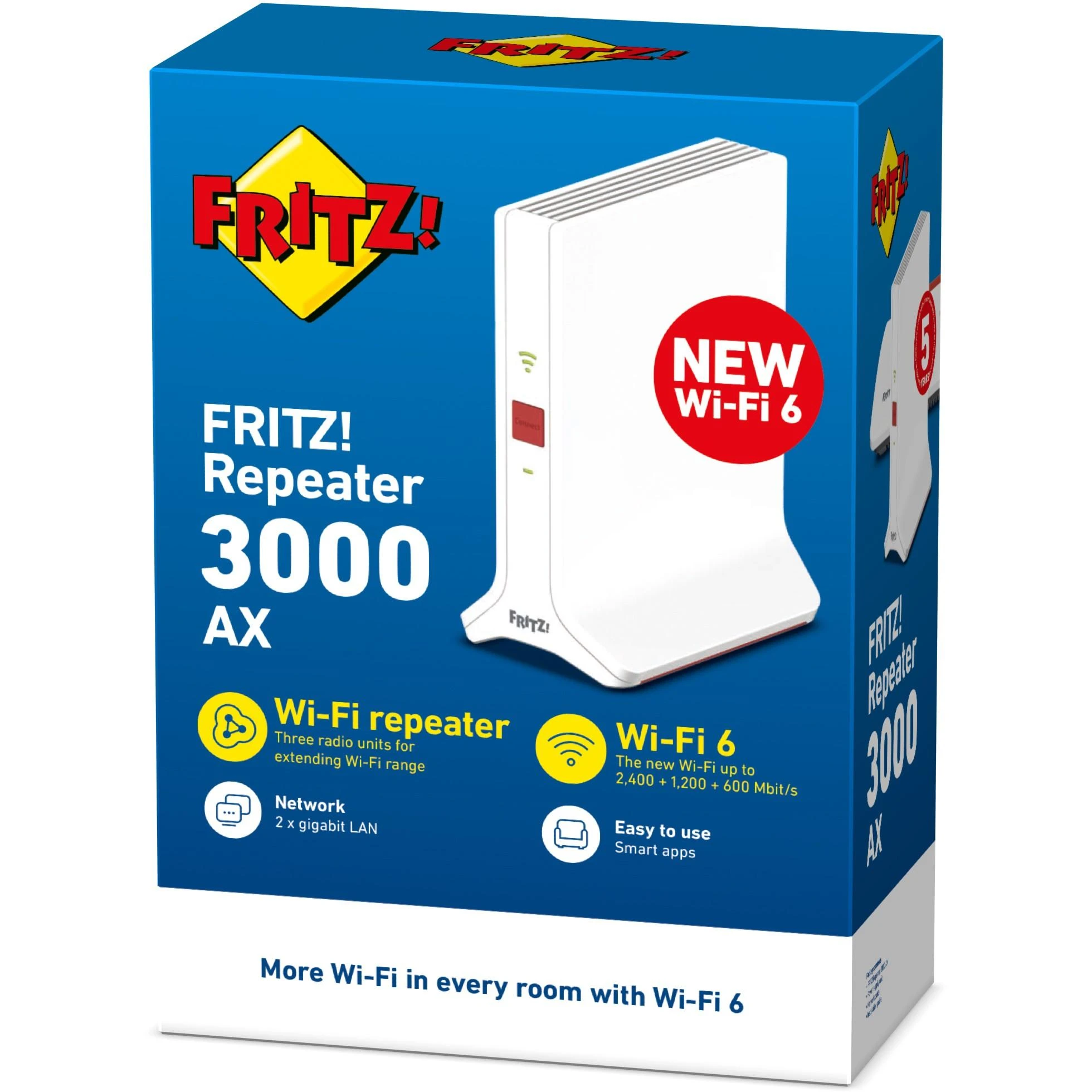 Maršrutizatorius AVM FRITZ! Kartotuvas 3000 AX