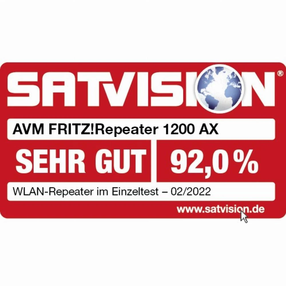 Maršrutizatorius AVM FRITZ! WLAN kartotuvas 1200 AX