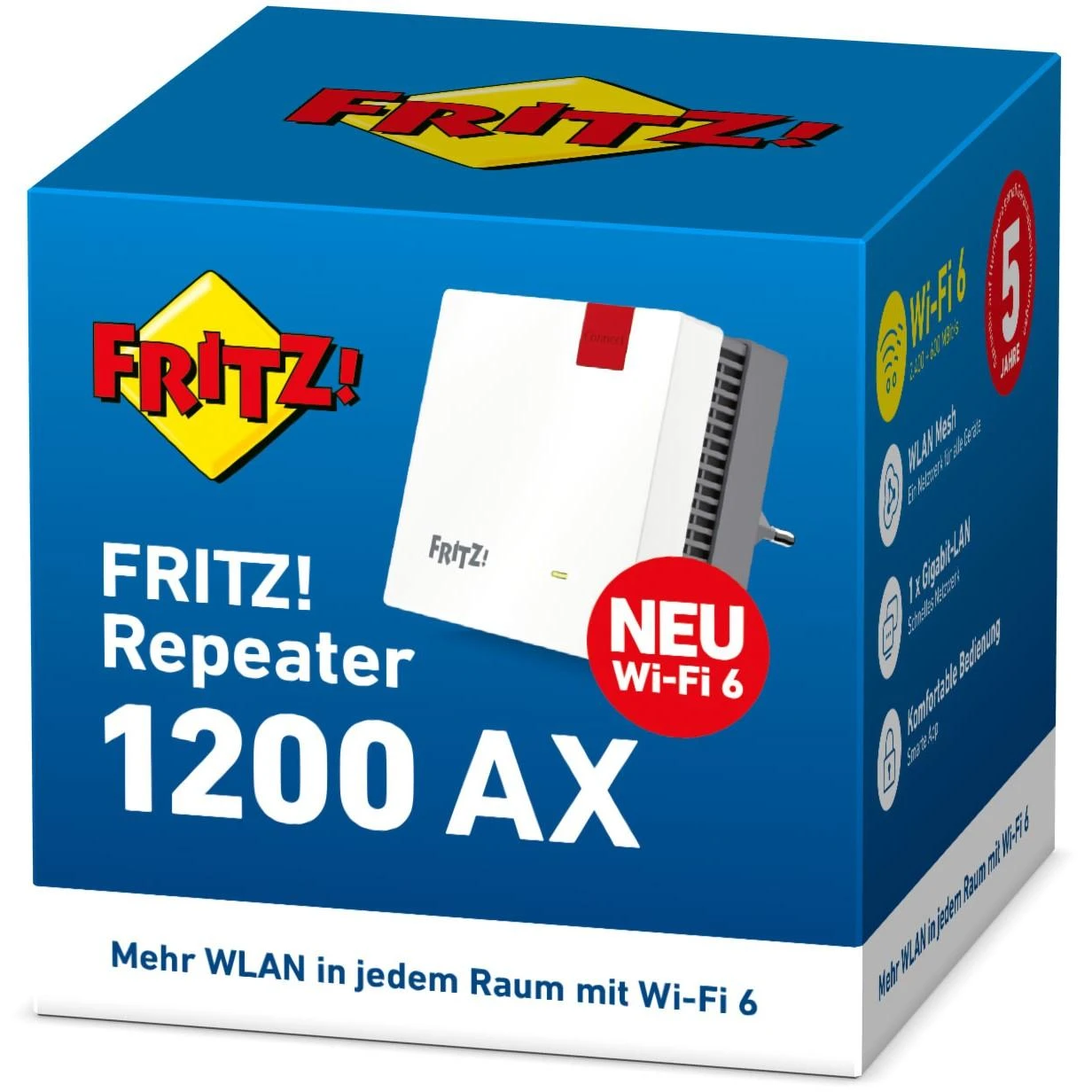 Maršrutizatorius AVM FRITZ! WLAN kartotuvas 1200 AX