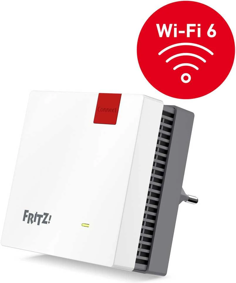 Šakotuvas AVM Repeater FRITZ! 1200 AX Tinklo kartotuvas 2400 Mbit/ai Balta