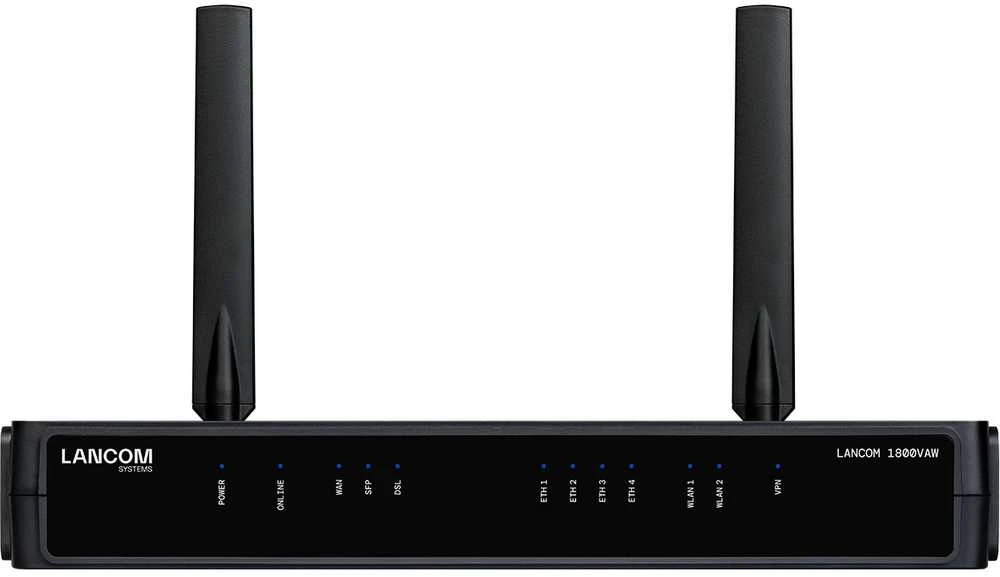 Maršrutizatorius Tinklo Įranga - LANCOM SD-WAN Gateway 1800VAW VDSL 300Mbps Wi-Fi 6 1200Mbps