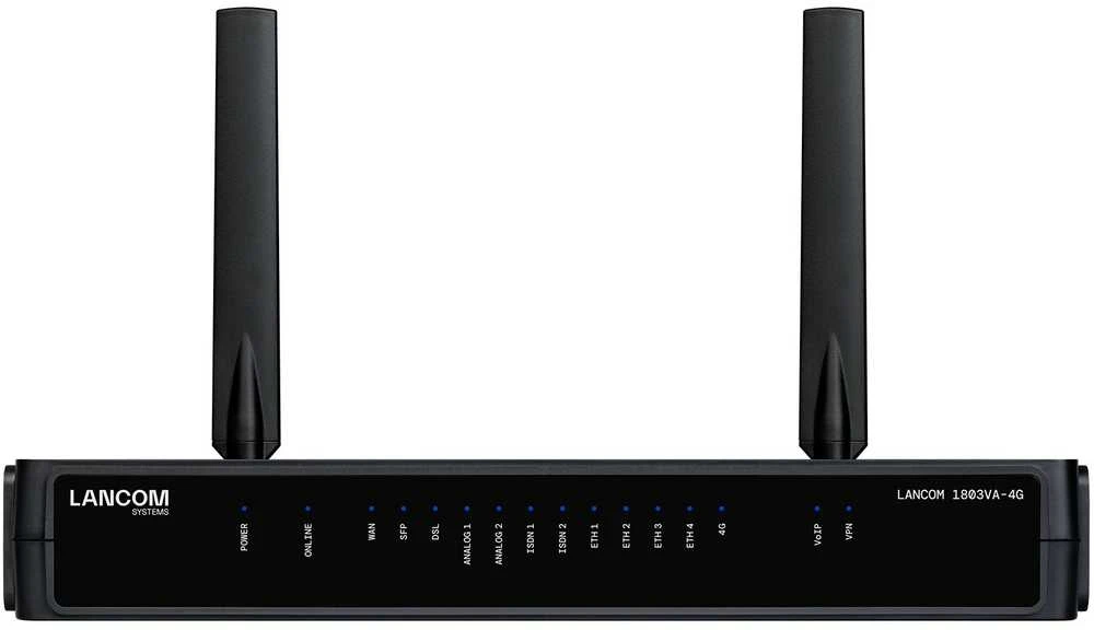 Maršrutizatorius Tinklo Įranga - LANCOM SD-WAN 1803VA-4G 300 Mbps 60 VoIP Skambučių