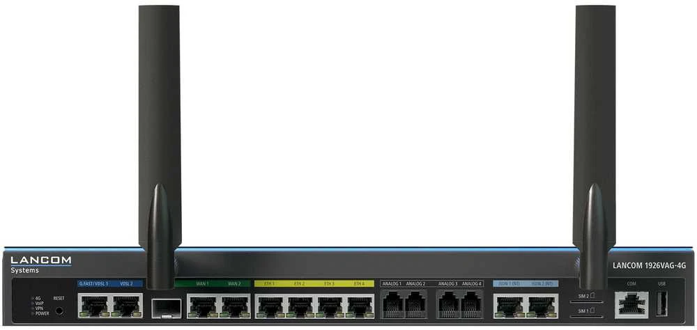 Tinklo Įranga - LANCOM 1926VAG-4G Dual VDSL & LTE Maršrutizatorius 600/300 MBit/s
