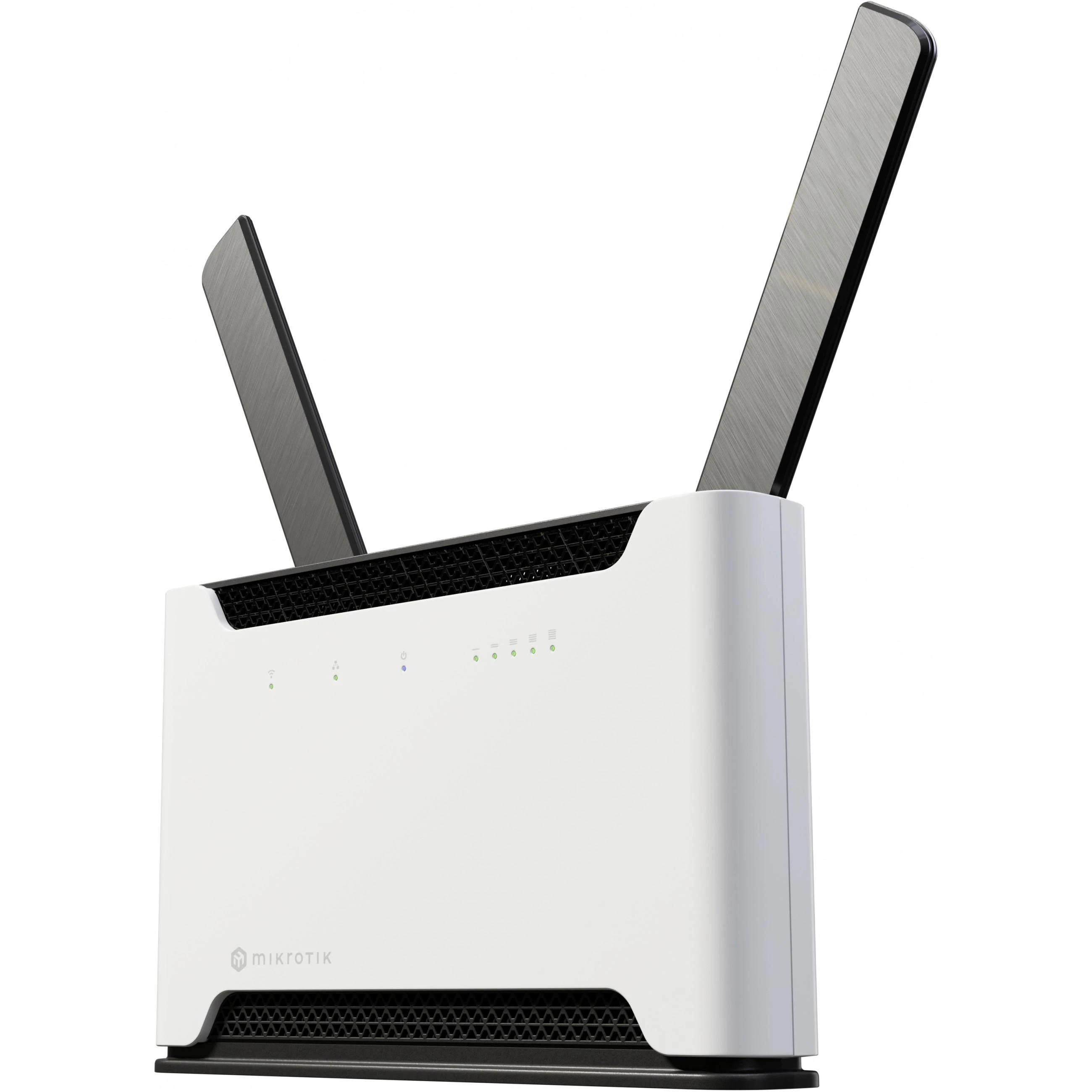 Maršrutizatorius MikroTik Chateau LTE18 ax S53UG+5HaxD2HaxD-TC&EG18-EA 802.11ax, 574 Mbit/s (2,4 GHz) / 1200 Mbit/s (5 GHz) Mbit/s, Ethernet LAN (RJ-45) jungtys, 4 | MicroTick | Pilis LTE18 ašis | S53UG+5HaxD2HaxD-TC&EG18-EA | 802.11ax | 574 Mbit/s (2,4 GHz) / 1200 Mbit/s (5 GHz) Mbit/s | Ethernet LAN (RJ-45) jungtis 4 | 4G | 1