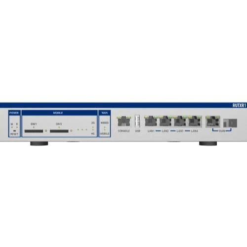 Šakotuvas Teltonika RUTXR LTE Maršrutizatorius | Enterprise Rack-Mountable SFP/LTE Maršrutizatorius | RUTXR1 | 802.11ac | 867 Mbit/s | 10/100/1000 Mbit/s | Ethernet LAN (RJ-45) jungtys 4xLAN jungtys, 1xSFP port, 1xWAN port | MU-MiMO Yes | 4G | 1