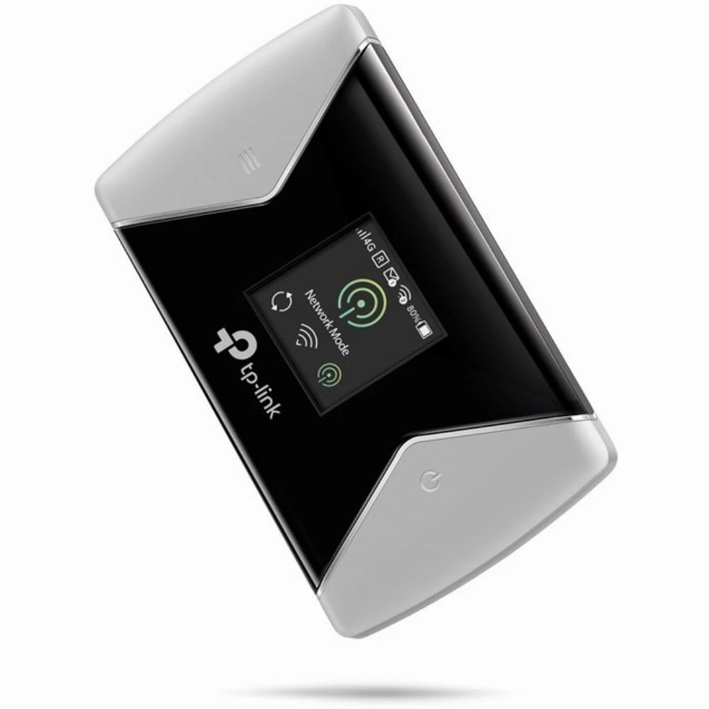 TP-LINK mobilusis 4G LTE WLAN Maršrutizatorius 300 MB dviejų dažnių „Wi-Fi“ 4G modemas SIM kortelės lizdas Micro SD lizdas 1,4 colio TFT ekranas 3000 mAh baterija