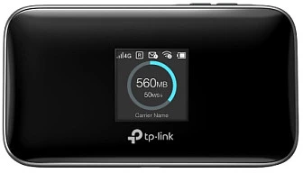 Maršrutizatorius TP-Link M7750 router mobilny 4G LTE Cat 12 do 600 Mbit/s 15h pracy roaming