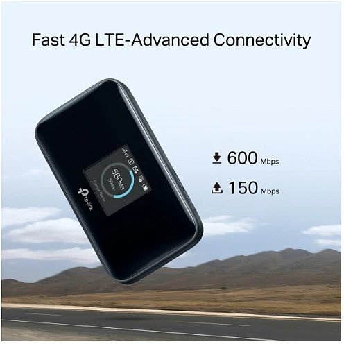 Maršrutizatorius TP-Link M7750 router mobilny 4G LTE Cat 12 do 600 Mbit/s 15h pracy roaming