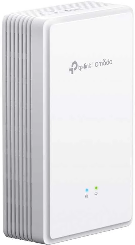Maršrutizatorius TP-Link „Omada AX1800“ sieninis dviejų dažnių „Wi-Fi“ 6 GPON prieigos taškas. PRIVAŽIAVIMAS: 1 × SC/UPC GPON + 2 × 1G RJ45 prievadai (vienas palaiko „Poe Out“) + 1 × RJ11 prievadas. GREITIS: 574 Mbps esant 2,4 GHz + 1201 Mbps esant 5 GHz dažniui. FUNKCIJOS: Kintamosios srovės maitinimas, „Poe Out“, 4 × vidinės antenos, MU-MIMO, palaikoma 80 MHz dažnis, sklandus tarptinklinis ryšys, dažnių juostos valdymas, spindulių formavimas, apkrova.