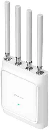 Maršrutizatorius Access Point TP-Link Omada EAP668-Outdoor HD AX3600 su PoE Baltas