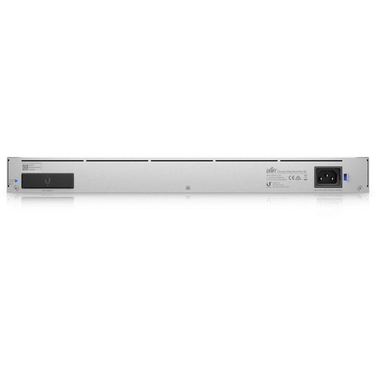 Šakotuvas Ubiquiti All-in-one Maršrutizatorius ir Security Gateway | UDM-SE | Nėra „Wi-Fi“ | 10/100/1000/2500 Mbit/s | Ethernet LAN (RJ-45) jungtys 8 | Tinklelio atramos Nr. | MU-MiMO Nr. | Nėra mobiliojo plačiajuosčio ryšio