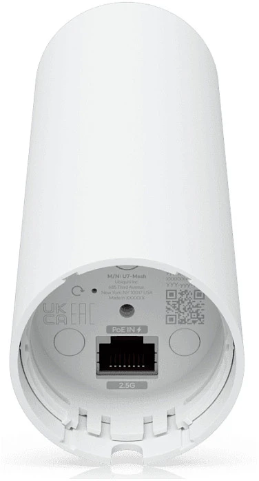 Maršrutizatorius Ubiquiti Ubiquiti U7 Mesh 5000 Mbit/s Baltas Obsługa PoE