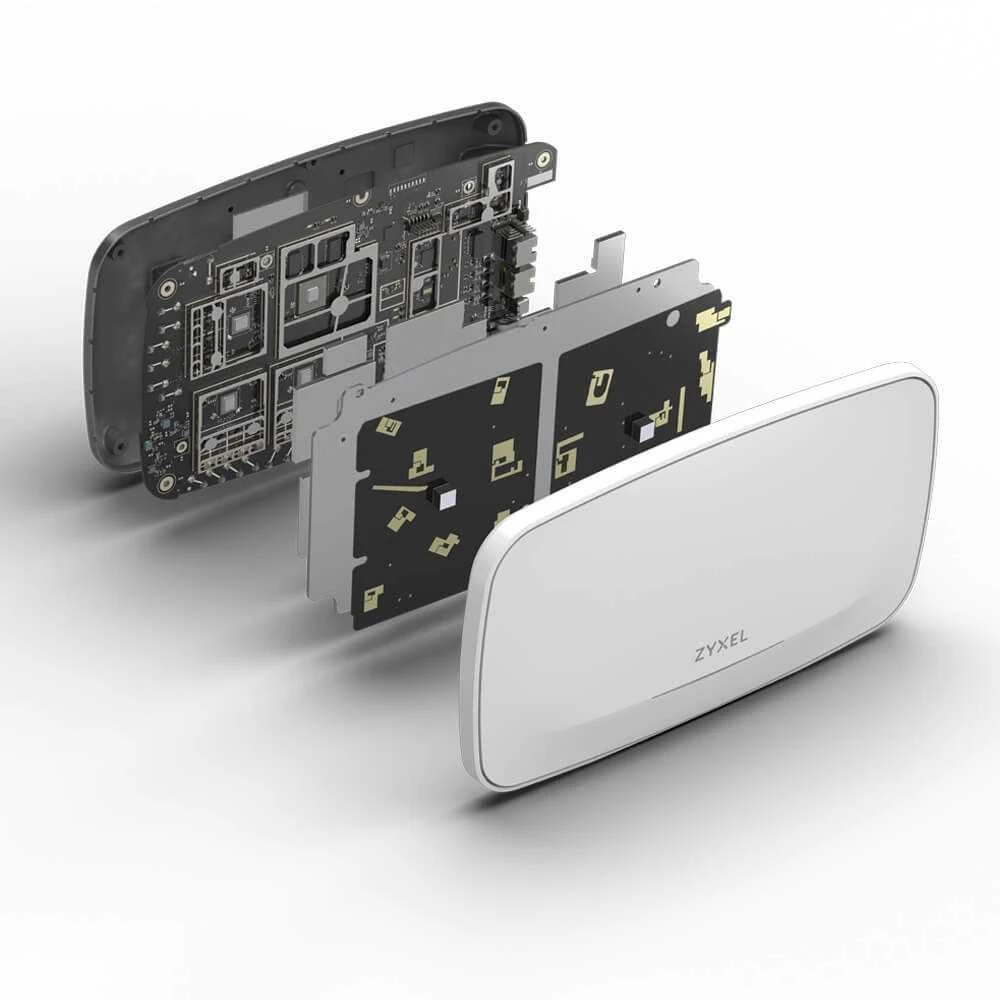 Maršrutizatorius ZYXEL WBE660S, SINGLE PACK 802.11BE AP, SMART ANTENNA, STANDALONE / NEBULAFLEX 1 METŲ NEBULA PRO PACK LICENCIJA, SUSIJUTA ES IR JK, IŠSKYRIUS MAITINIMO ADAPTERĮ