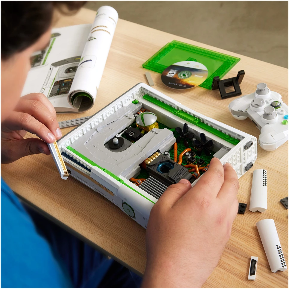 Mattel MEGA Microsoft XBOX 360 konstruktorius konsolės replika