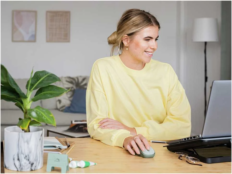 Belaidė kompiuterinė pelė TRUST YVI ECO, žalia