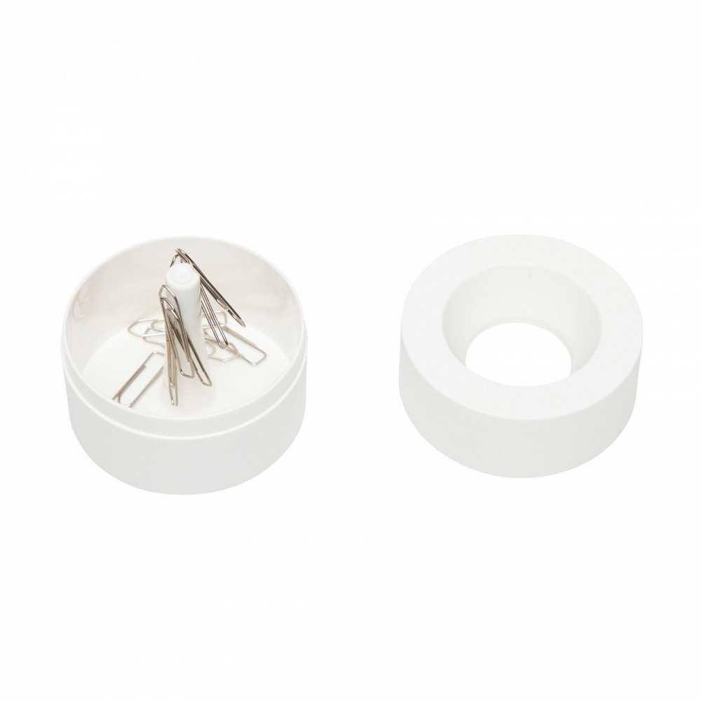 Maul MAUL Clip Dispenser. Baltas spinacz plastik