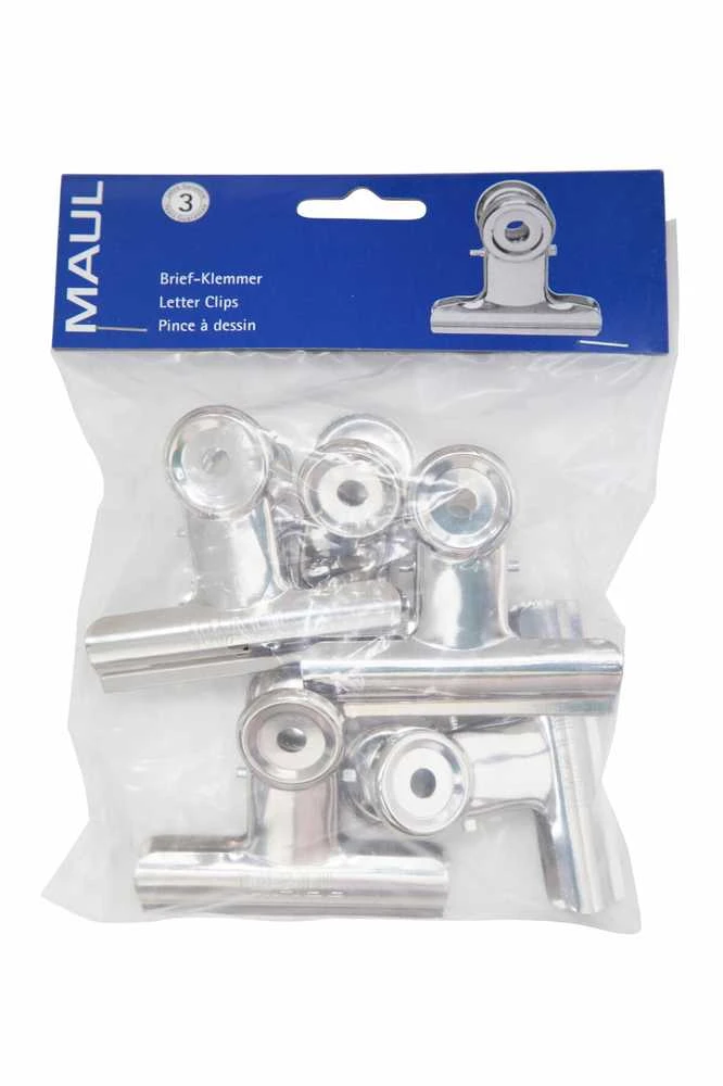 Maul MAUL Papier-Klemmer MAULstandard, Breite 77 mm, 5 St.10 St.