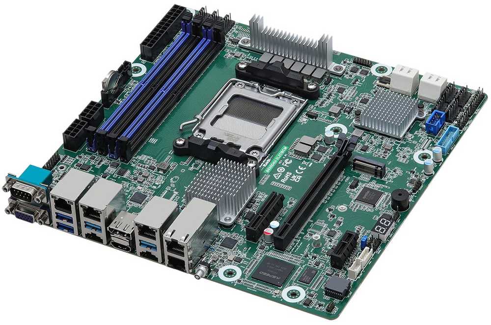 Pagrindinė plokštė ASRock MBS AMD AM5 B650D4U-2L2T/BCM