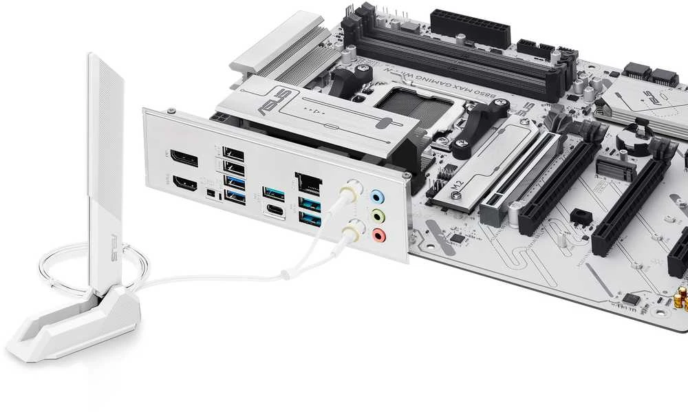 Pagrindinė plokštė ASUS B850 MAX GAMING WIFI W AMD B850 Socket AM5 ATX
