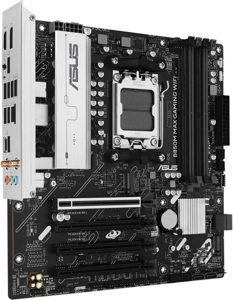 Pagrindinė plokštė ASUS B850M MAX GAMING WIFI