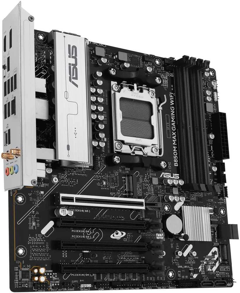 Pagrindinė plokštė ASUS B850M MAX GAMING WIFI