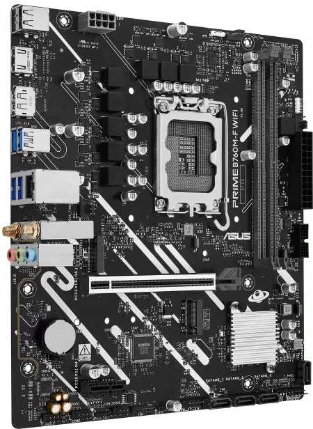 Pagrindinė plokštė ASUS 1700 B760M-F WIFI PRIME - DDR5/2xM.2/DP/HDMI