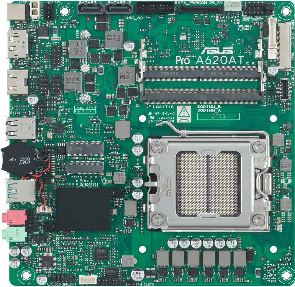 Pagrindinė plokštė MB ASUS PRO A620AT-CSM