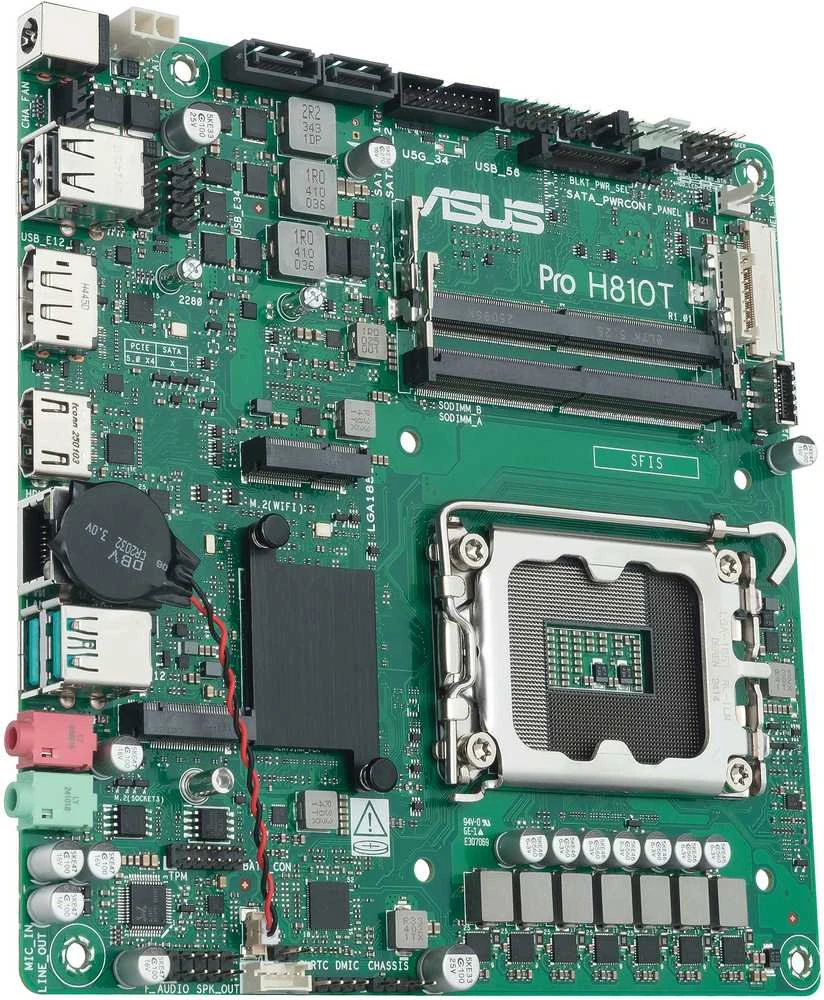 Pagrindinė plokštė Pagrindinės plokštės ASUS PRO H810T-CSM