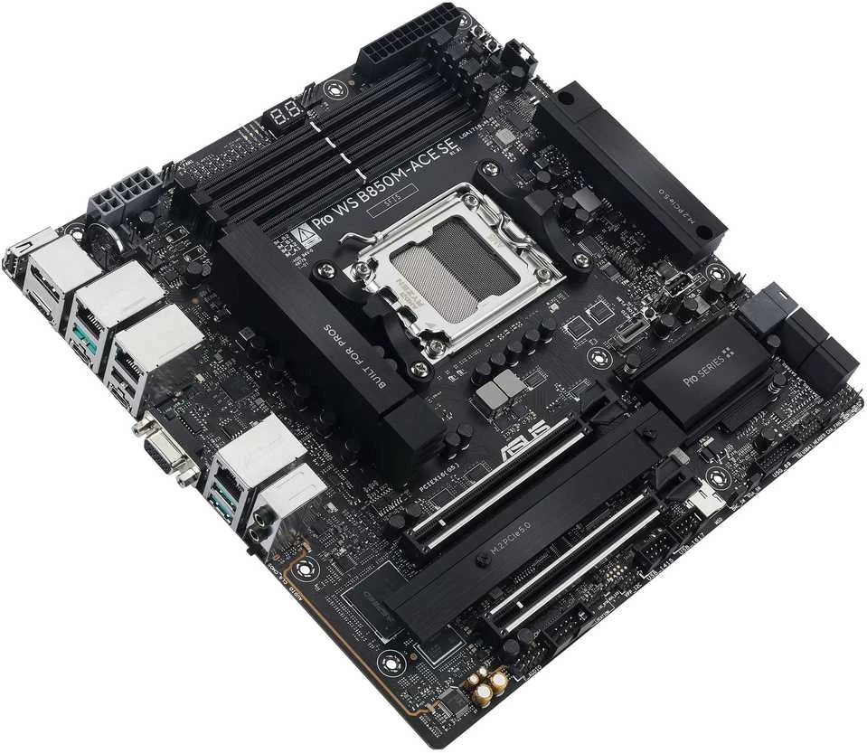 Asus PRO WS B850M-ACE SE AM5 AMD pagrindinė plokštė