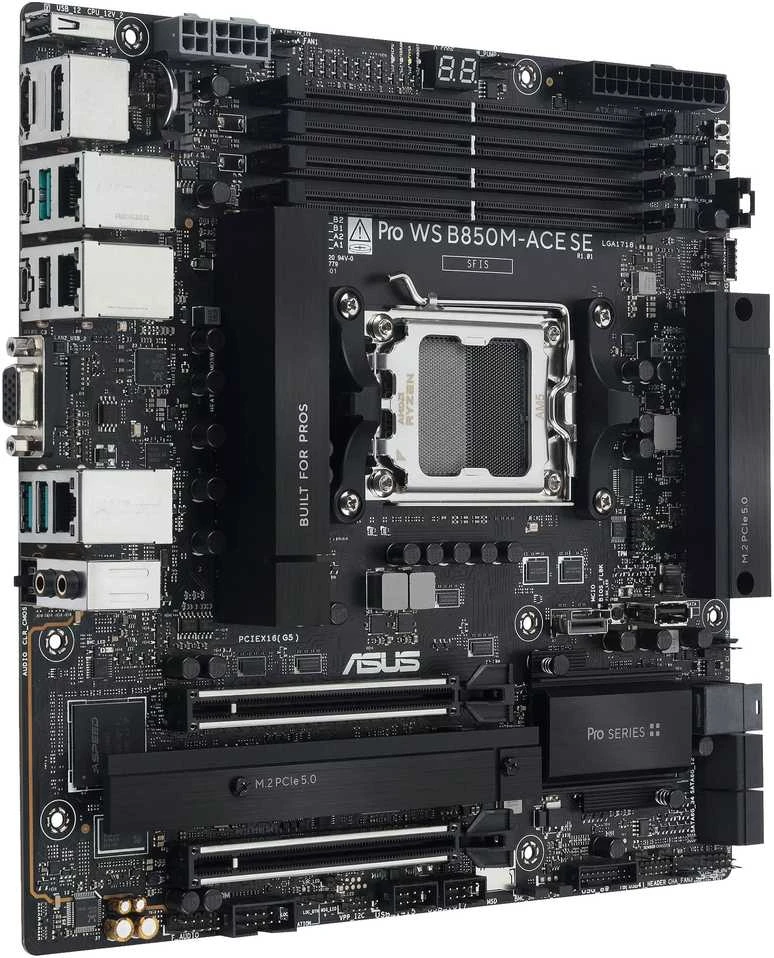 Asus PRO WS B850M-ACE SE AM5 AMD pagrindinė plokštė