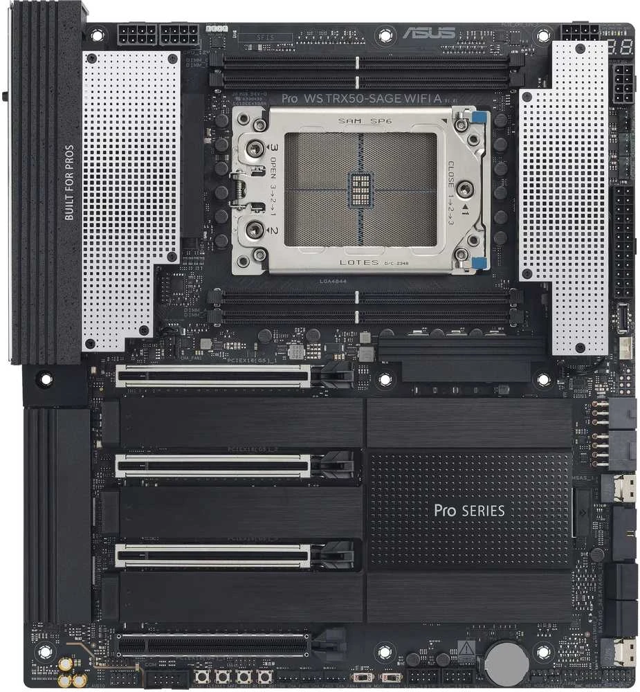 Pagrindinė plokštė ASUS PRO WS TRX50-SAGE WIFI A AMD TRX50 Socket sTR5 CEB