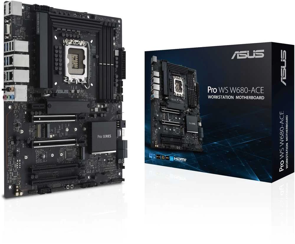 Pagrindinė plokštė ASUS PRO WS W680-ACE