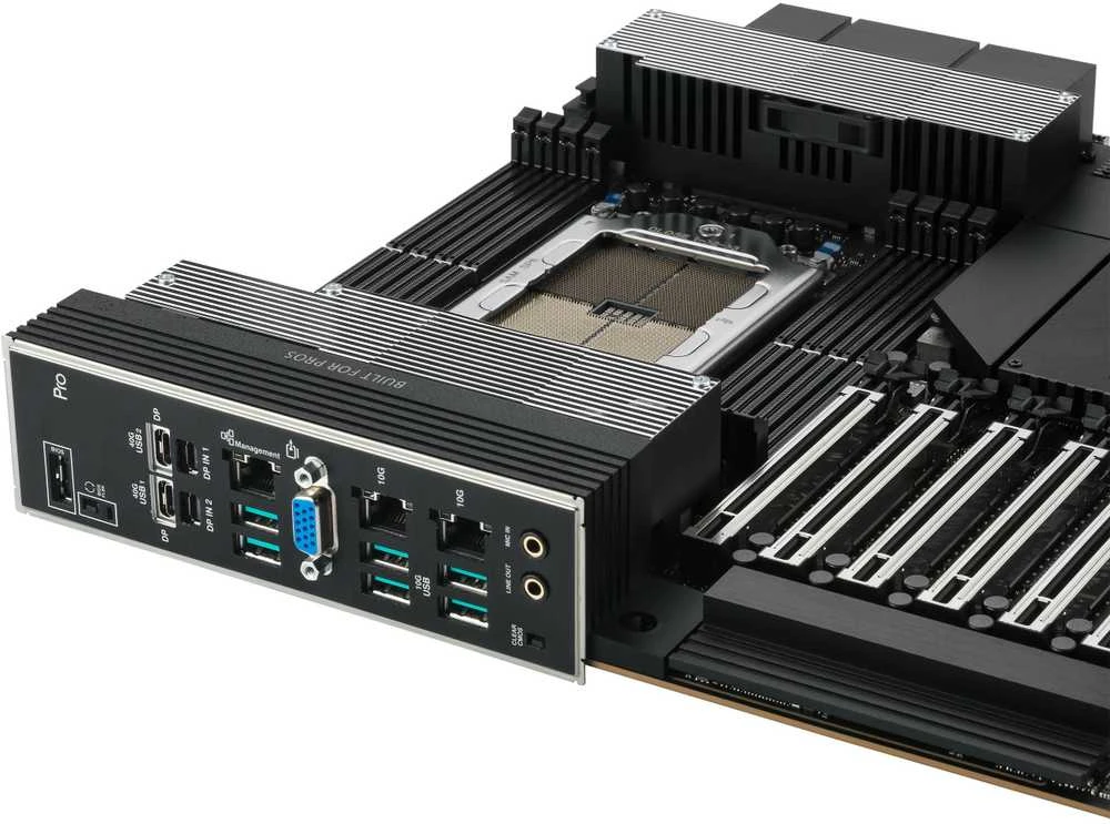 Pagrindinė plokštė ASUS PRO WS WRX90E-SAGE SE