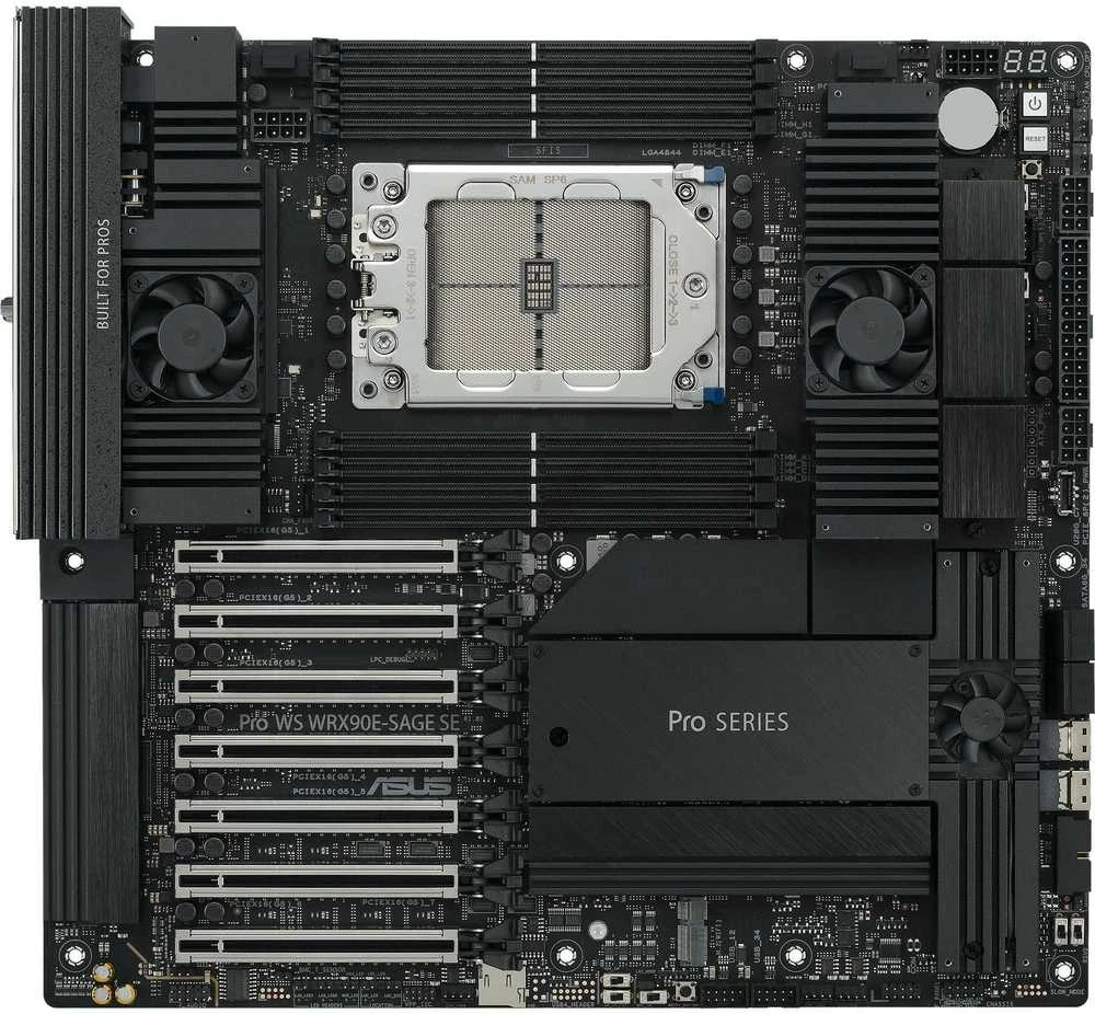 Pagrindinė plokštė ASUS PRO WS WRX90E-SAGE SE