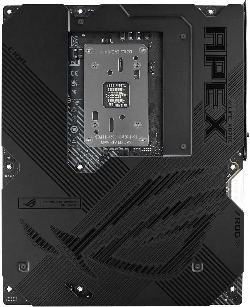 Pagrindinė plokštė ASUS ROG CROSSHAIR X870E APEX AMD X870E Socket AM5 ATX