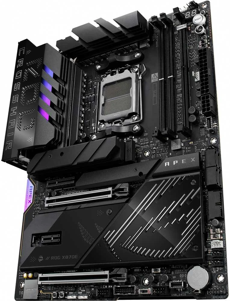 Pagrindinė plokštė ASUS ROG CROSSHAIR X870E APEX AMD X870E Socket AM5 ATX