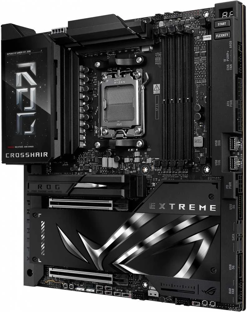 Pagrindinė plokštė ASUS ROG CROSSHAIR X870E EXTREME AMD X870E Socket AM5 išplėstinis ATX