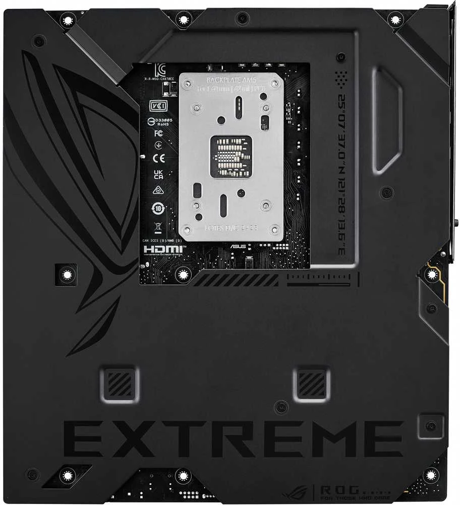 Pagrindinė plokštė ASUS ROG CROSSHAIR X870E EXTREME AMD X870E Socket AM5 išplėstinis ATX