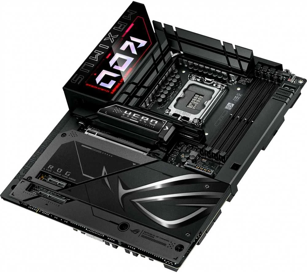 Pagrindinė plokštė MB ASUS ROG MAXIMUS Z890 HERO BTF (Intel.LGA1851.DDR5.ATX)