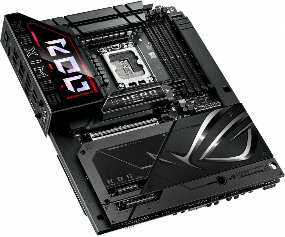 Pagrindinė plokštė MB ASUS ROG MAXIMUS Z890 HERO BTF (Intel.LGA1851.DDR5.ATX)